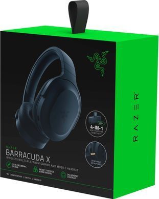 Гарнітура ігрова Razer Barracuda X, 7.1, mini-jack/USB-A/BT/WL, 1.5м, чорний (RZ04-04430100-R3M1) [107468]