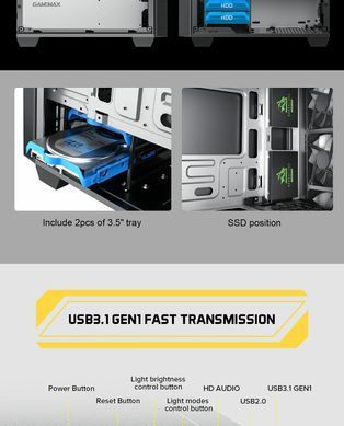 Корпус для ПК GAMEMAX (Aero Mini) [303294]