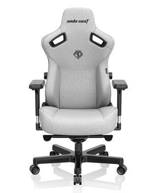 Крісло для геймерів Anda Seat Kaiser 3 Size XL Fabric Grey (AD12YDC-XL-01-G-PV/F) [611165]