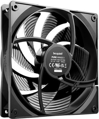 Вентилятор be quiet! Pure Wings 3 140mm PWM High-Speed Black (BL109) [620195]