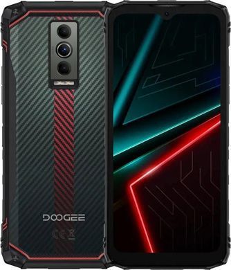 Смартфон Doogee Blade 10 Energy 6.56" 4/128ГБ, 2SIM, 6150мА&bull;год, червоний (6923740271339) [114032]