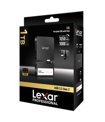 Твердотільний запам&rsquo;ятовувальний пристрій накопичувач (SSD) USB3.2 1TB EXT. LEXAR (LSL400S001T-RNBNG) [501847]