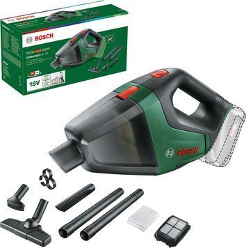 Пилосос професійний акумуляторний Bosch UniversalVac 18 18В 9кПа контейнер 0.5л 1.3кг без АКБ та ЗП (0.603.3B9.102) [105715]