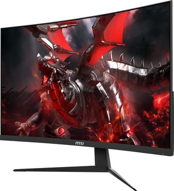 MSI Монітор 31.5" G321CU 2xHDMI, DP, USB-C, VA, 3840x2160, 144Hz, 1ms, sRGB 114%%, CURVED (9S6-3DC51A-001)