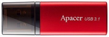 Накопичувач Apacer 128GB USB 3.2 Type-A AH25B Червоний (AP128GAH25BR-1) [108990]