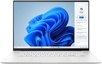 Ноутбук ASUS Zenbook S 16 UM5606KA-RK736W 16" 3K OLED, AMD AI 7 350, 24GB, F1TB, UMA, Win11, Білий (90NB1522-M002D0) [100683]
