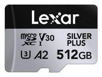 Карта пам&rsquo;яті MICRO SDXC 512GB UHS-I LEXAR (LMSSIPL512G-BNANG) [501797]