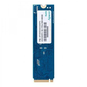 Накопичувач SSD 480GB Apacer AS2280P4 M.2 2280 PCIe 3.0 x4 3D TLC (AP480GAS2280P4-1) [613843]