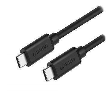 Кабель USB 2.0 Type-C M-M, 2 м, 60W Чорний, Cable Nickel Plating US286 UGREEN (10306) [404045]