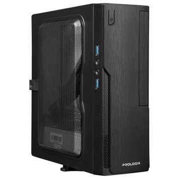 Корпус Prologix (E129 Mini VESA Black 200W) [620039]
