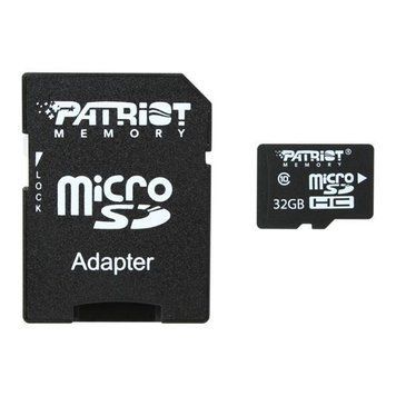 Карта пам'яті microSDHC (UHS-1) Patriot LX Series 32Gb class 10 (adapter SD) (PSF32GMCSDHC10) [802839]