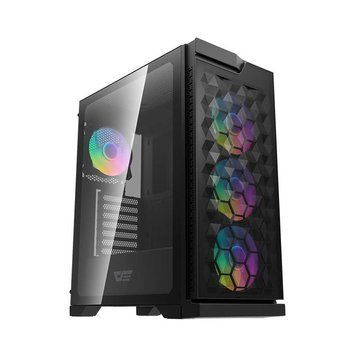Корпус для комп'ютера DARK FLASH DK361 ATX без блока живлення, чорний (DK361 BLACK) [503311]