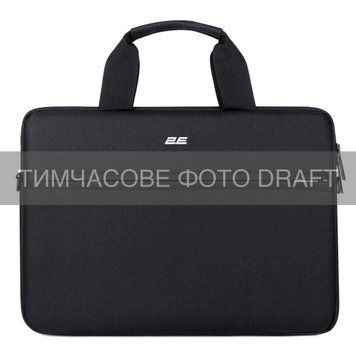 Сумка для ноутбука 2E, Slim Keeper 17", чорний (2E-CBT2387BK) [113915]