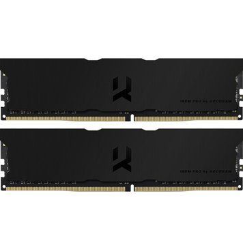 Модуль пам`яті DDR4 2x8GB/3600 Goodram Iridium Pro Deep Black (IRP-K3600D4V64L18S/16GDC) [606156]