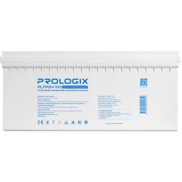 Акумуляторна батарея Prologix 25.6V 100AH 2560Wh LiFePO4 (PLFP24-100) [619077]