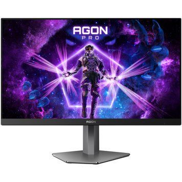 Монітор TFT 24.1" AOC, Ultra-Fast TN, 540Hz, 2xHDMI, DP, USB-hub, HAS, Pivot, чорний (AG246FK) [403277]