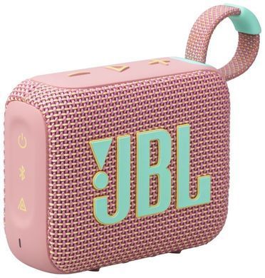 Портативна акустика JBL Go 4 Pink (JBLGO4PINK) [204295]