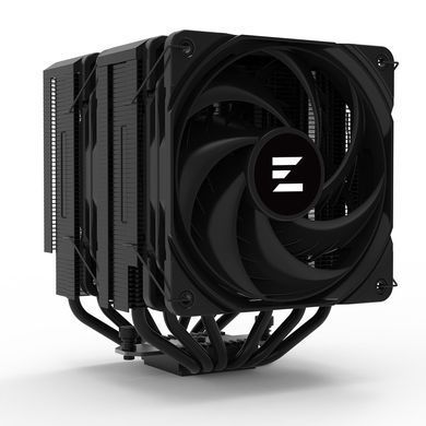 Процесорний кулер Zalman CNPS14X DUO, LGA1851, 1700, 1200, 115x, AM5, AM4, AM3, 4pin, PWM, TDP270W, чорний (CNPS14XDUOBLACK) [109661]