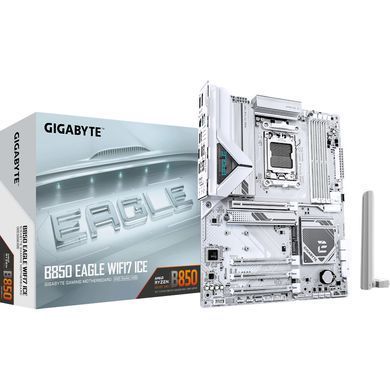 Материнська плата GIGABYTE (B850 EAGLE WIFI7 ICE) [303023]