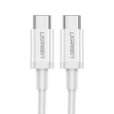Кабель USB 2.0 Type-C M-M, 1.5 м, 60W Білий, ABS Cover US264 UGREEN (60519) [402386]
