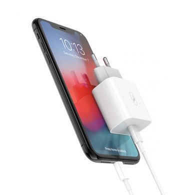 Зарядний пристрій SkyDolphin SC18E PD2.0 (1USB-С, 3A) White (SDMZP-000155) [603320]