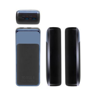 Універсальна мобільна батарея Rivacase Rivapower 30000mAh Black (VA1080) (RIVAPOWER VA1080 (Black)) [619908]