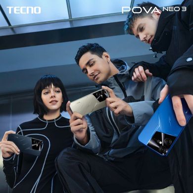 TECNO Смартфон POVA NEO 3 (LH6n) 6.82" 8/128GB, 2SIM, 7000mAh, Amber Gold