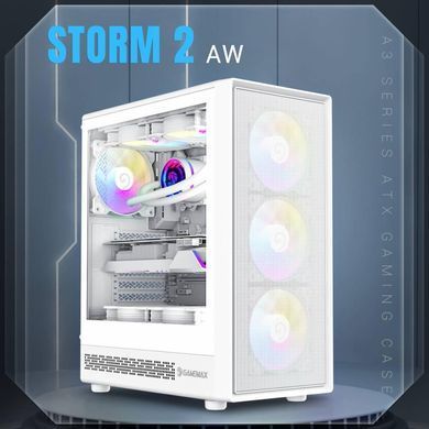 Корпус для комп'ютера ATX W/O PSU GAMEMAX (STORM 2 AW) [503702]