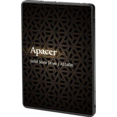 Накопичувач SSD Apacer 2.5" 480GB SATA AS340X (AP480GAS340XC-1) [112723]