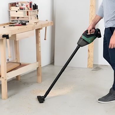 Пилосос професійний акумуляторний Bosch UniversalVac 18 18В 9кПа контейнер 0.5л 1.3кг без АКБ та ЗП (0.603.3B9.102) [105715]