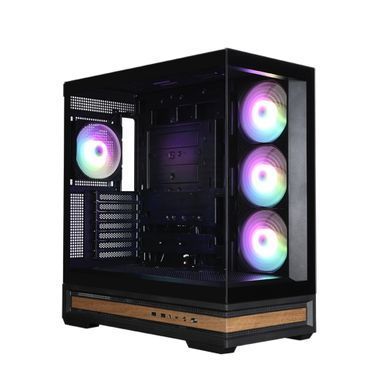 Корпус Zalman P40 Namu без БЖ, 2xUSB3.0, 1x Type C, 3x120мм ARGB Reverse, 1x120мм ARGB, VGA 420мм, LCS ready, TG Side/Front Panel, ATX, чорний (P40NAMUBLACK) [111334]