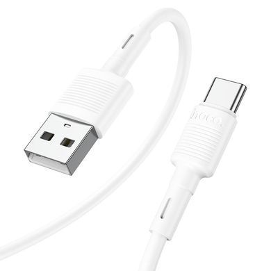 Кабель HOCO X83 USB to Type-C 3A, 1m, PVC, PVC connectors, White (6931474770912) [805367]