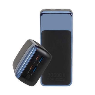 Універсальна мобільна батарея Rivacase Rivapower 30000mAh Black (VA1080) (RIVAPOWER VA1080 (Black)) [619908]