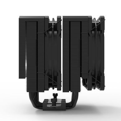 Процесорний кулер Zalman CNPS14X DUO, LGA1851, 1700, 1200, 115x, AM5, AM4, AM3, 4pin, PWM, TDP270W, чорний (CNPS14XDUOBLACK) [109661]