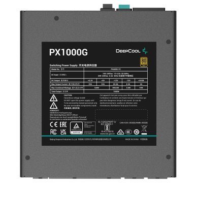 Блок живлення DeepCool PX1000G V2 1000W (R-PXA00G-FC0B-EU-V2) [612484]