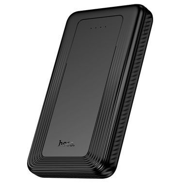 Зовнішній акумулятор HOCO J165 Honey power bank(10000mAh) Black (6942007666299) [806618]