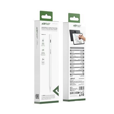 Стилус Acefast V1 universal capacitive pen White (6974316285434) [805698]