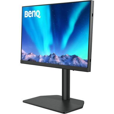 Монітор TFT 24" BenQ SW242Q, 2K QHD, 2560x1600, HDMI, USB-C, MCR, HAS, Pivot, сірий (9H.LLVLA.TBE) [403737]