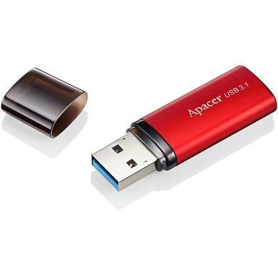 Флеш-накопичувач USB3.1 128GB Apacer AH25B Red (AP128GAH25BR-1) [608087]