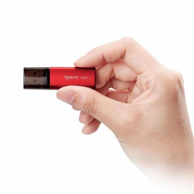 Флеш-накопичувач Apacer USB 3.2 Gen 1 AH25B 128Gb Red (AP128GAH25BR-1) [803058]