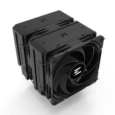 Процесорний кулер Zalman CNPS14X DUO, LGA1851, 1700, 1200, 115x, AM5, AM4, AM3, 4pin, PWM, TDP270W, чорний (CNPS14XDUOBLACK) [109661]