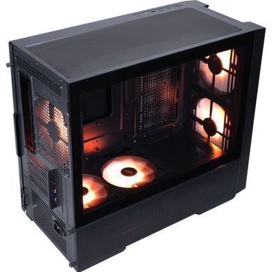 Корпус 1stPlayer Black (AU6-BK-2FA7-14-2FA7R-1FA7) [618983]