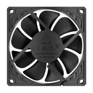 Вентилятор Arctic P8 Slim PWM PST Black (ACFAN00295A) [618295]