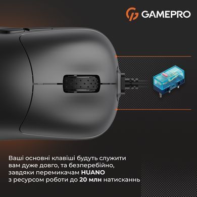 Миша GamePro Black (GM690B) [606727]