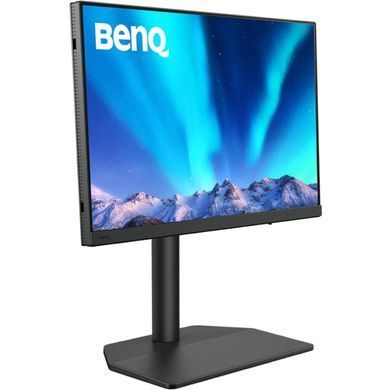 Монітор TFT 24" BenQ SW242Q, 2K QHD, 2560x1600, HDMI, USB-C, MCR, HAS, Pivot, сірий (9H.LLVLA.TBE) [403737]