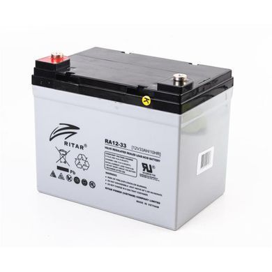 Акумуляторна батарея Ritar 12V 33AH AGM (RA12-33) [618158]