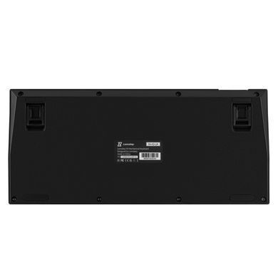Клавіатура механічна Lemokey X4 84Key, Keychron Brown, USB-A, QMK/VIA, EN/UKR, Red led, чорний (X4-A3-UA) [103647]