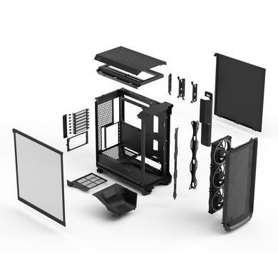 Корпус для ПК FRACTAL DESIGN Meshify 3 Black RGB TG LT (FD-C-MES3A-06) [303887]