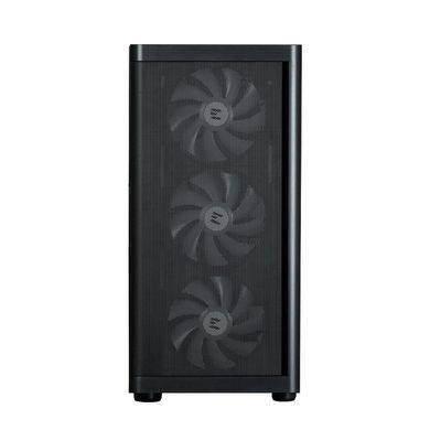 Корпус Zalman M4 SE без БЖ, 1xUSB3.0, 2xUSB2.0, 6x120мм FRGB, VGA 320мм, LCS ready, TG Side Panel, mATX, чорний (M4SEBLACK) [113936]