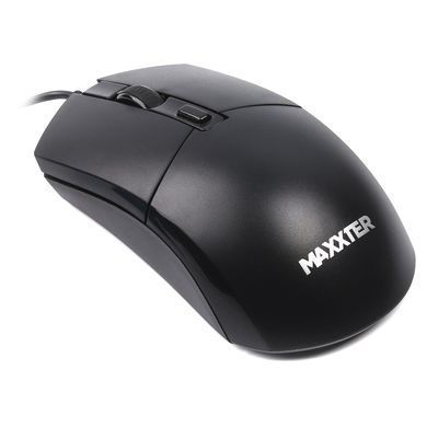 Миша Maxxter Black (Mc-4B01) [606427]